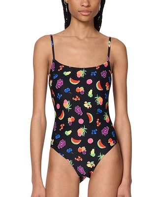 Kate Spade Women's Tie-Back One-Piece Swimsuit