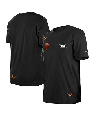 New Era x Felt Men's Black San Francisco Giants T-Shirt