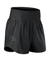 Nike Women's Black Kentucky Wildcats Performance One High-Rise Shorts