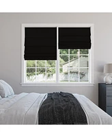 Sun Zero Pryer Textured 100% Blackout Cordless Roman Shade