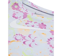 Nike Baby Girls Dri-fit T-Shirt & Colorblocked Tempo Shorts, 2 Piece Set