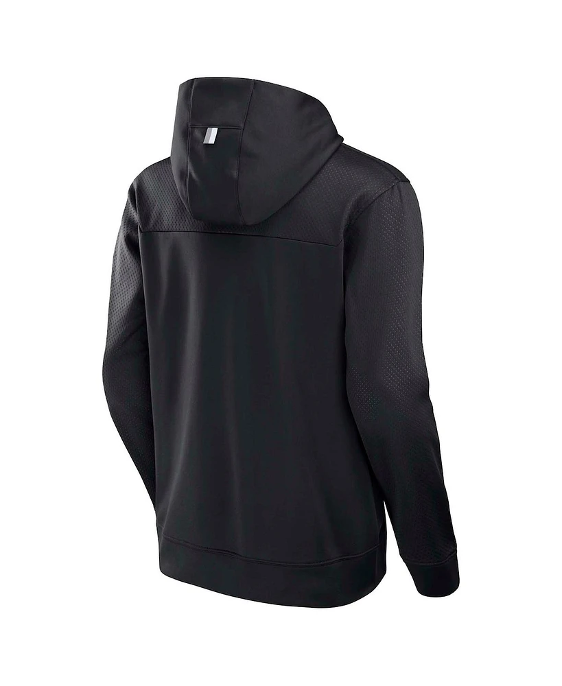 Fanatics Men's Black Utah Hockey Club Defender Pullover Hoodie