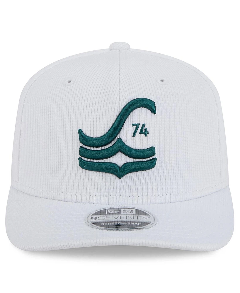 New Era Men's White Seattle Sounders Fc 2025 Jersey Hook 9SEVENTY Stretch-Snap Hat