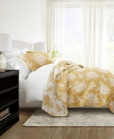 ienjoy Home Distressed Bouquet Reversible 3-Pc. Quilt Set