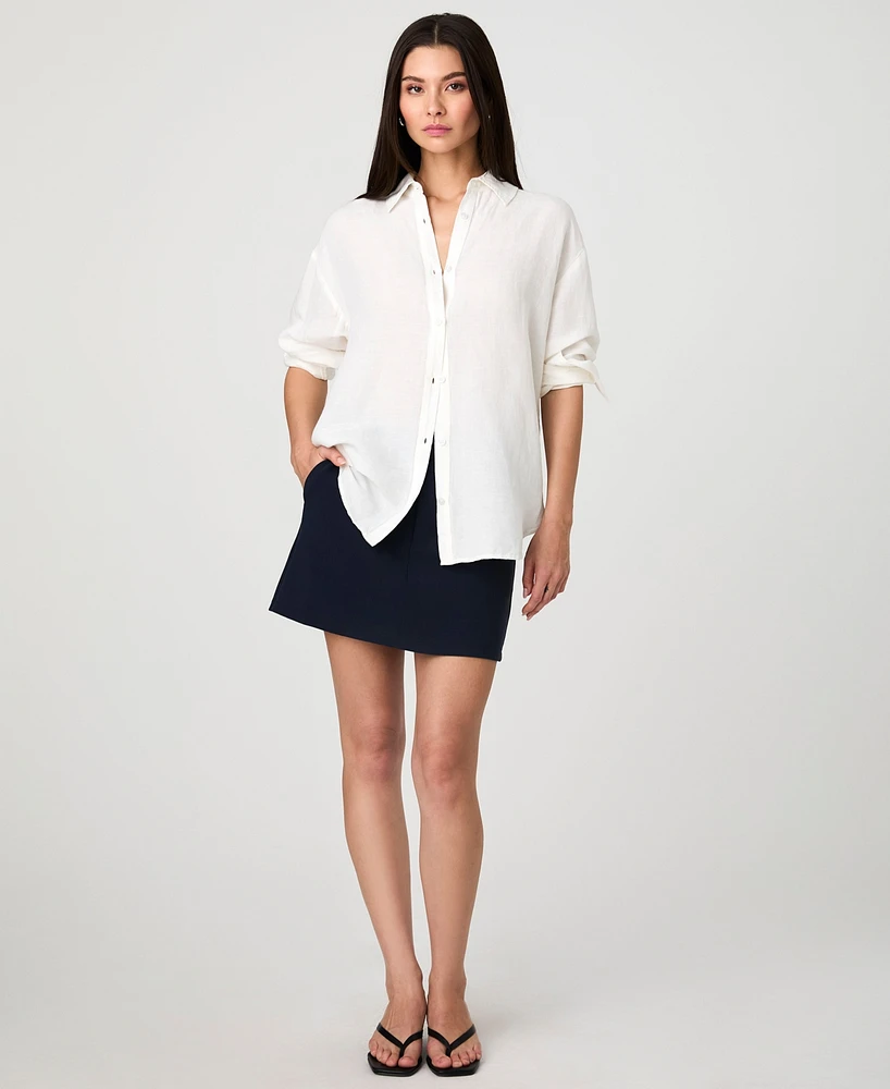 French Connection Women's Birdie Oversized Shirt
