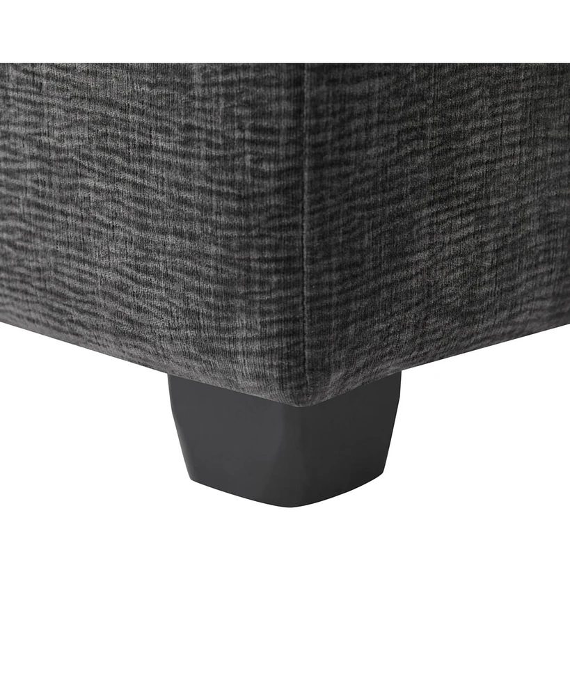 2626" Ottoman Module for Modular Sectional Sofa,Wide Seat,Chenille,2 Colors