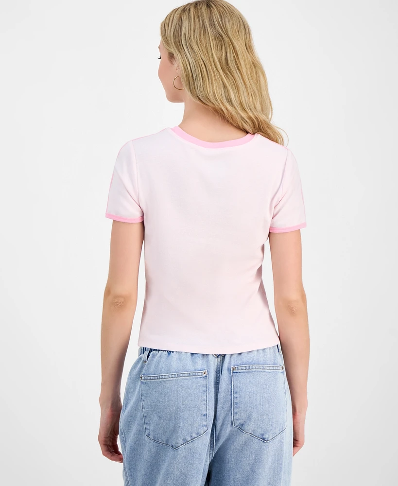 Love Tribe Juniors' My Melody Graphic Print T-Shirt