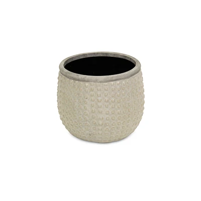 Dot Ceramic Round Pot Planter – Indoor & Outdoor Decorative Plant Pot