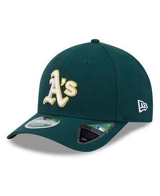 New Era Men's Green Athletics Player Replica 9FORTY Adjustable Hat