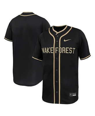 Nike Men's Black Wake Forest Demon Deacons Limited Baseball Jersey