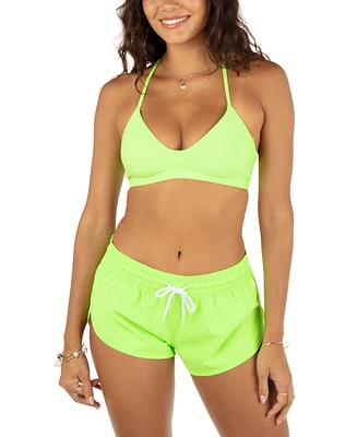 Hurley Juniors' 2.5" Dolphin-Hem Board Shorts