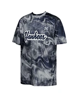 Outerstuff Big Boys and Girls Navy/Gray New York Yankees Pinch Hitter T-Shirt