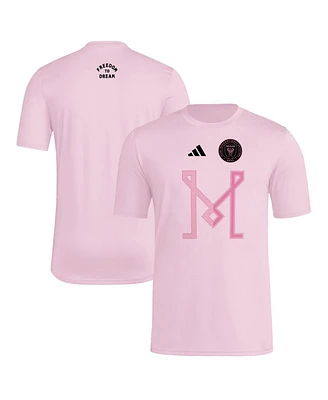 Adidas Men's Pink Inter Miami Cf 2025 Jersey Hook Aeroready T-Shirt
