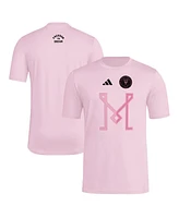 Adidas Men's Pink Inter Miami Cf 2025 Jersey Hook Aeroready T-Shirt