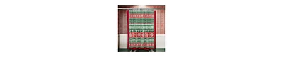 Winter Print Shower Curtain – Soft Microfiber with Festive Design