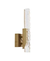 Cwi Lighting 16" Metal Valira Integrated Led Wall Light