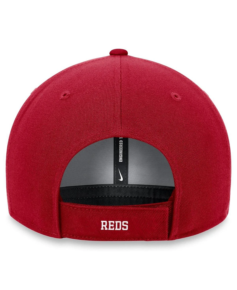 Nike Men's Red Cincinnati Reds Performance Club Adjustable Hat