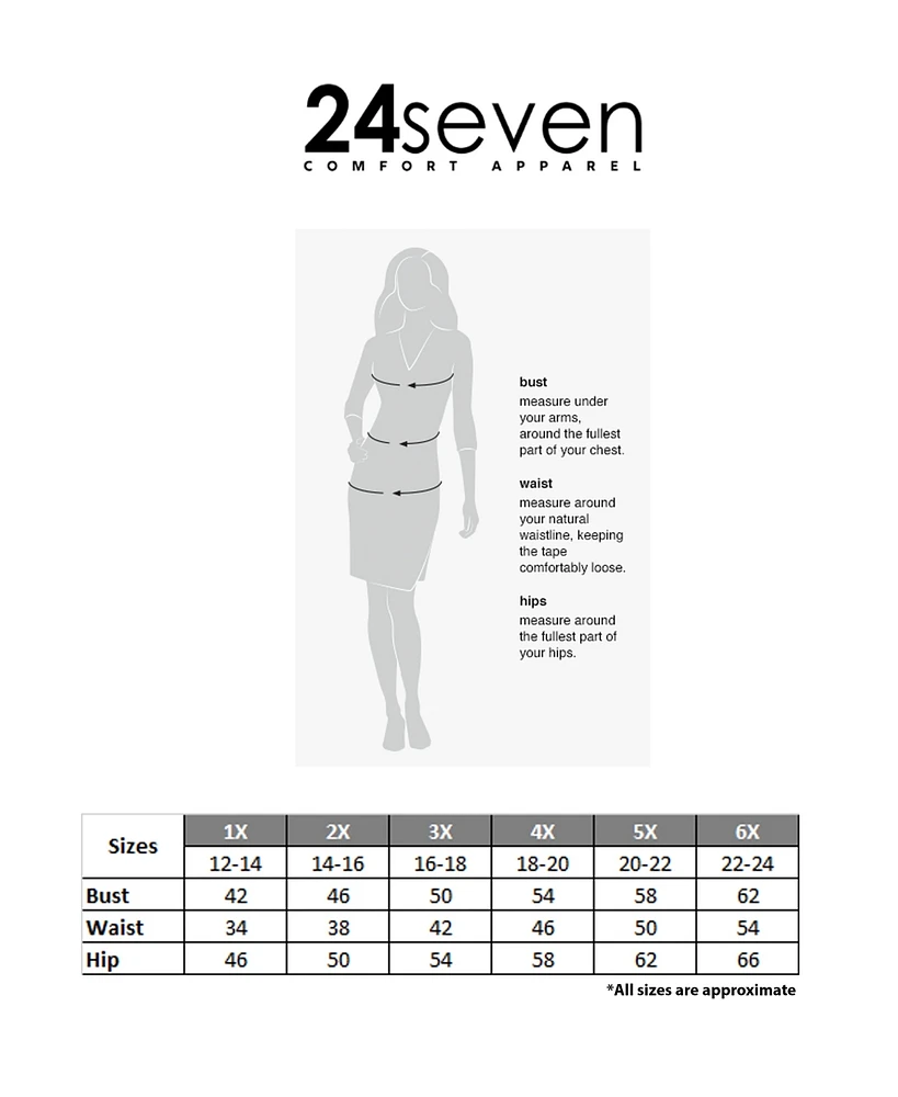24seven Comfort Apparel Plus Boat Neck Batwing Sleeve Slit Maxi Dress