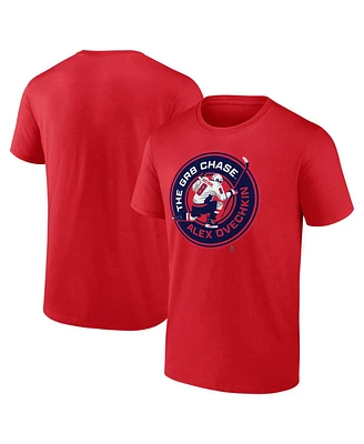 Fanatics Men's Alexander Ovechkin Red Washington Capitals The GR8 Chase T-Shirt