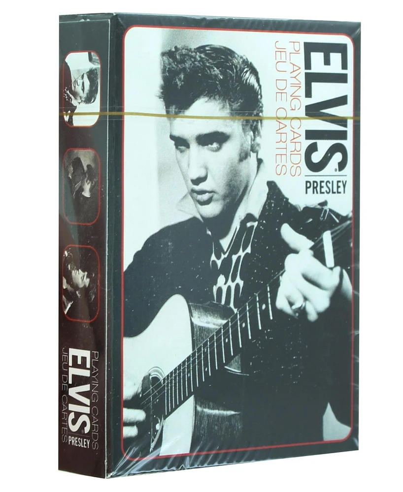 Elvis Presley Black & White Playing Cards | 52 Card Deck + 2 Jokers