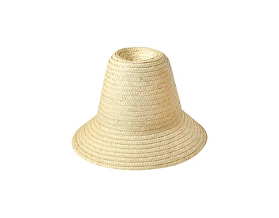 Brunna.co Margo Palm Straw Hat Beige