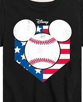 Disney Big Boys Mickey Baseball Graphic T-Shirt
