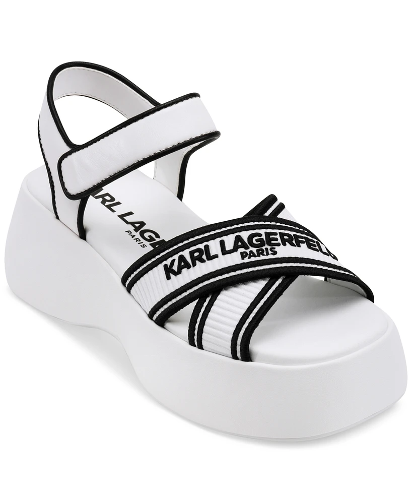 Karl Lagerfeld Paris Women's Meddi Sandals