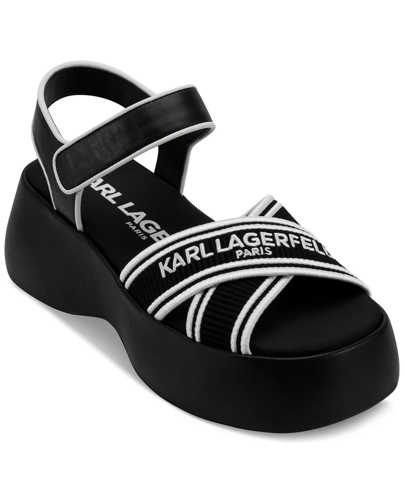 Karl Lagerfeld Paris Women's Meddi Sandals