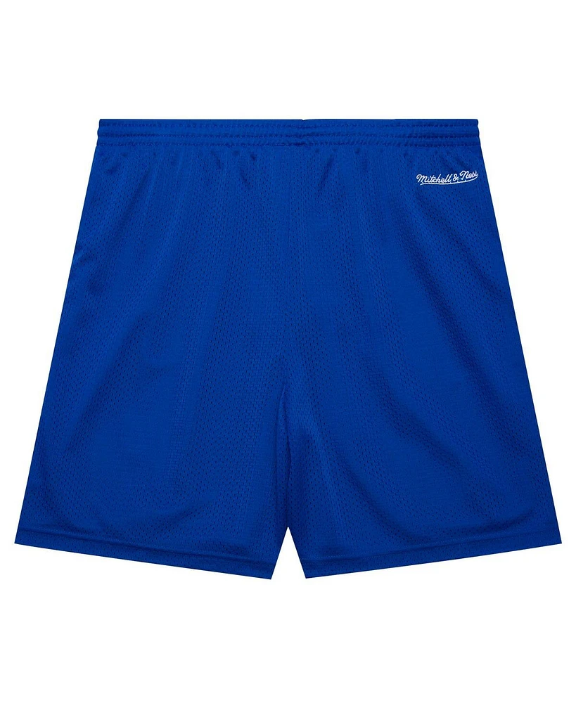 Mitchell & Ness Men's Royal Golden State Warriors Hardwood Classics Gameday Mesh Shorts