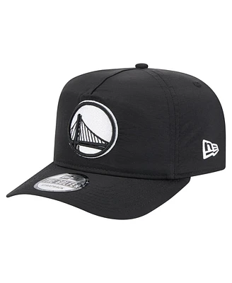 New Era Men's Black Golden State Warriors Injection Everyday Golfer Adjustable Hat
