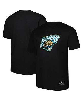 Mitchell & Ness Men's Black Jacksonville Jaguars Classic Crew Neck T-Shirt