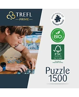 Trefl Prime 1500 Piece Puzzle - Aerial Mindblow: At the End of the Road