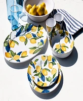 Abode Homewares Lemon Orchard 6-Pc. Low Bowls, Service For 6