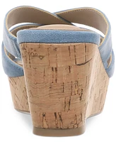Giani Bernini Women's Juliaa Strappy Cork Platform Wedge Sandals, Created for Macy's