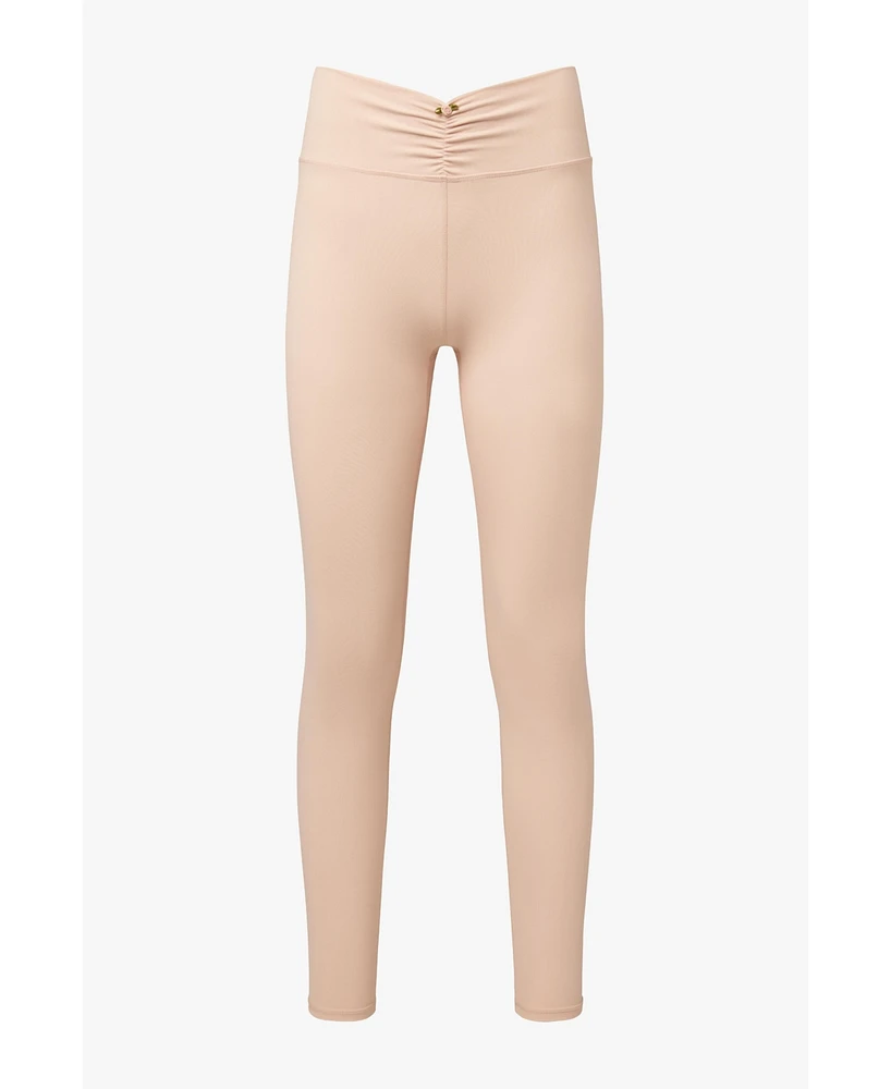 WeWoreWhat Women's Ruched V-legging