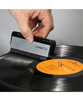 Fluance Vinyl Record Accessory Kit With Record and Stylus Anti-Static Carbon Fiber Brushes and Record Weight (VB52RW02)