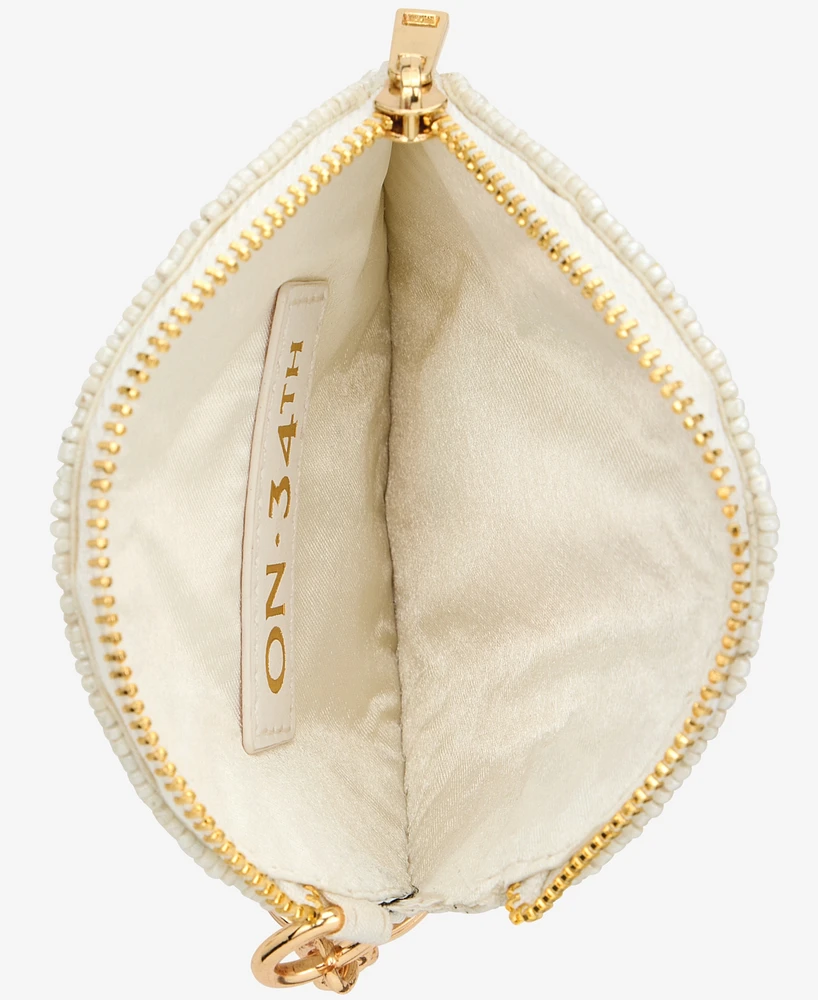 On 34th Hand Beaded Round Coin Purse, Exclusively at Macy's