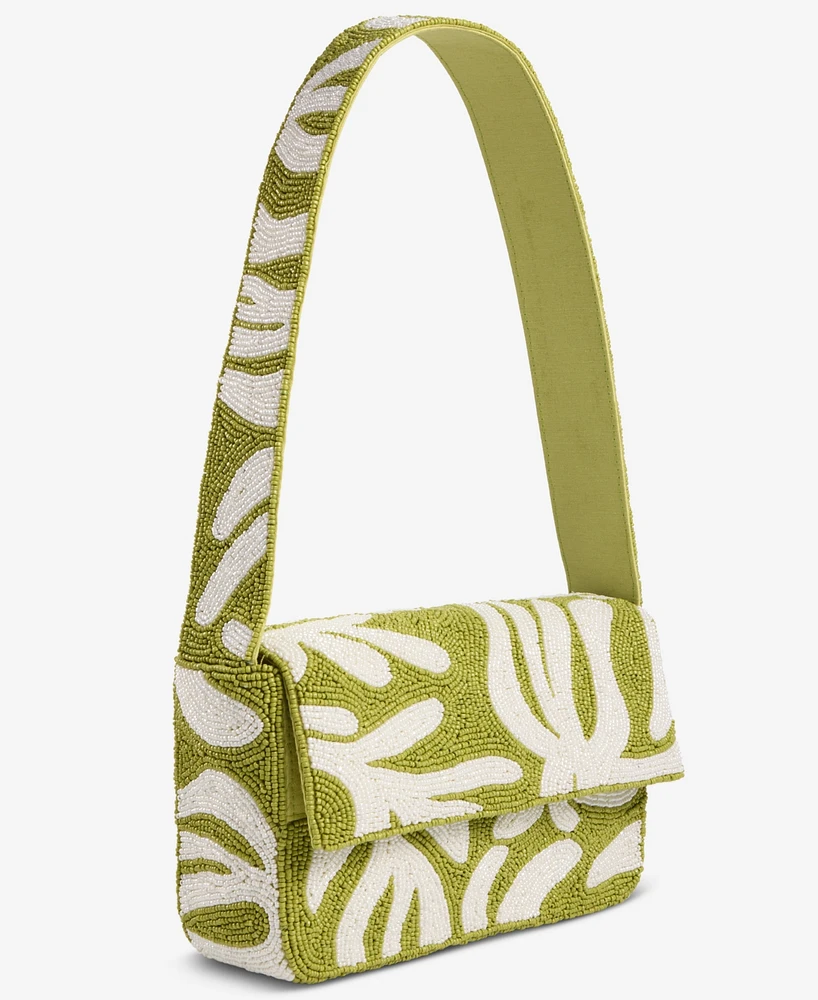On 34th Hand Beaded Shoulder Bag
