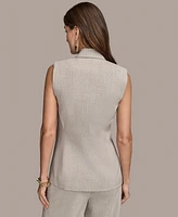 Donna Karan New York Women's Double-Breasted Vest