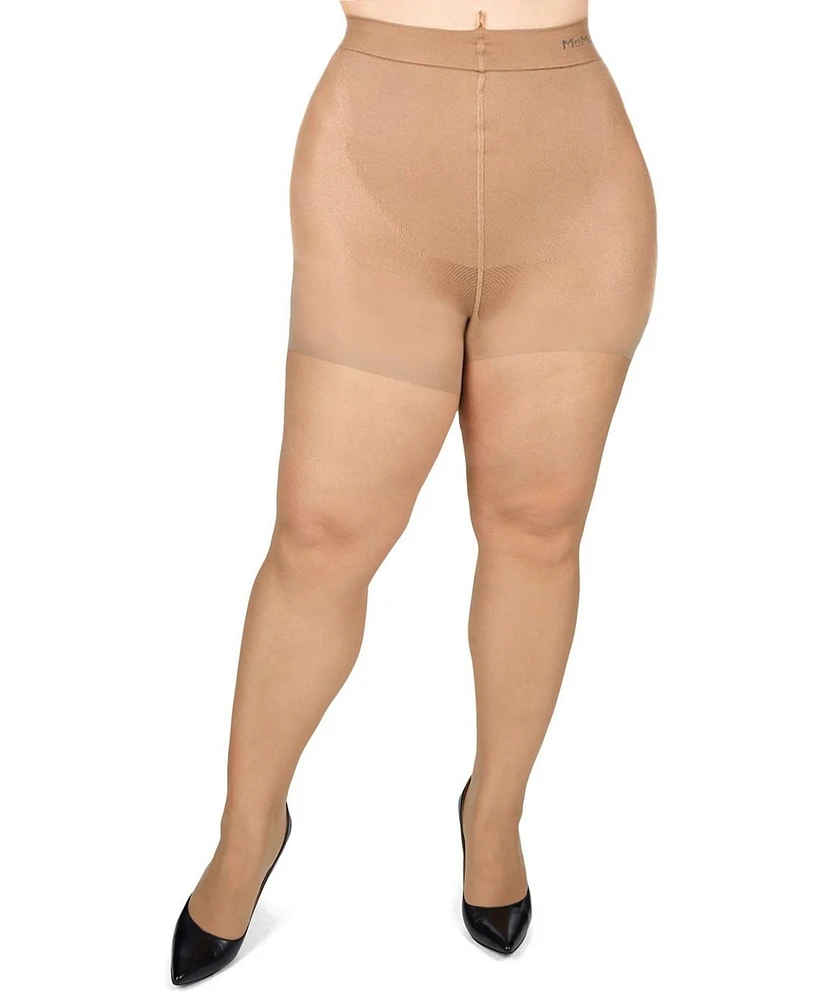 MeMoi Women's BodySmootHers Girdle Top Shaper Sheers Mm-286