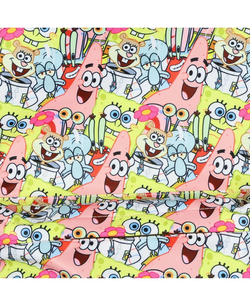 Spongebob SquarePants Backpack Patrick Squidward Character Collage Tech Laptop Sleeve Book Bag