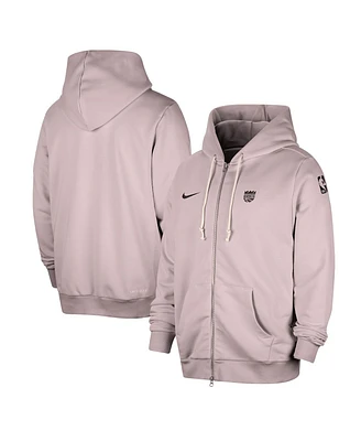 Nike Men's Purple Sacramento Kings Authentic Standard Issue Full Zip Hoodie Jacket