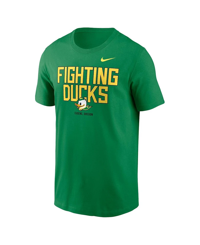 Nike Men's Green Oregon Ducks Campus Local T-Shirt