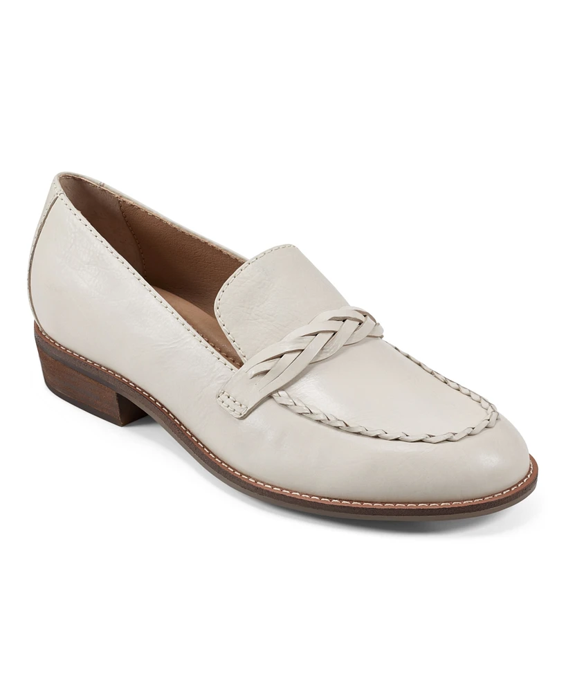 Earth Women's Edie Braided Slip-On Loafers