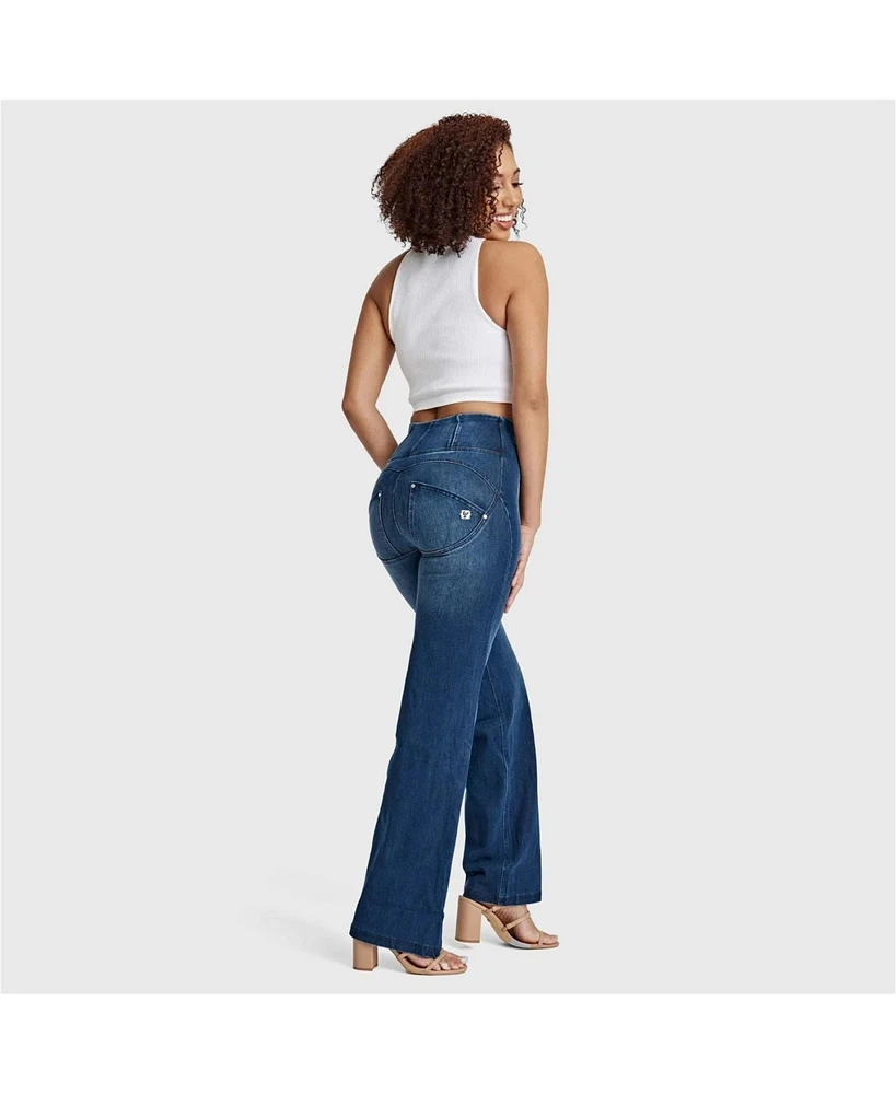 Freddy Women's Skinny Snug High Waisted Flare Jeans