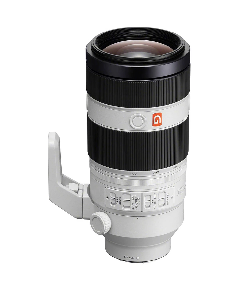 Sony Fe 100-400mm f/4.5-5.6 Gm Oss Lens for Sony E, Bundle with Vanguard Alta Pro 264AT Tripod and Tbh-100 Head, Cleaning Kit, Cleaning Cloth