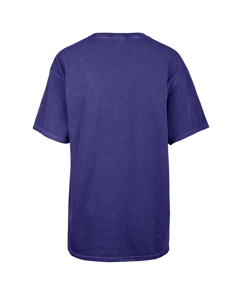 '47 Brand Women's Navy Tampa Bay Rays Flashing Lights Boyfriend T-Shirt