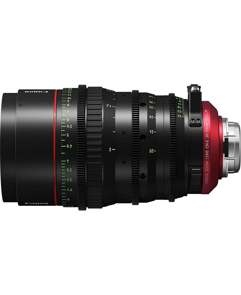 Canon Cn-e 20-50mm T2.4 L Fp Cinema Eos Flex Lens with Rl-S1 Relay Converter for Canon Ef and Pl Mount