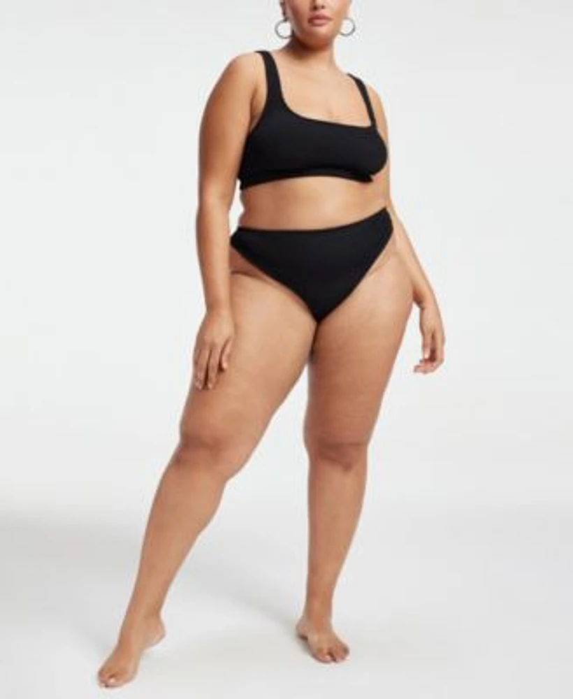 Good American Always Fits Bralette Bikini Top Always Fits Bikini Bottom