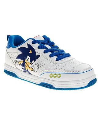Sonic The Hedgehog Little Boys Lace Up Sneakers